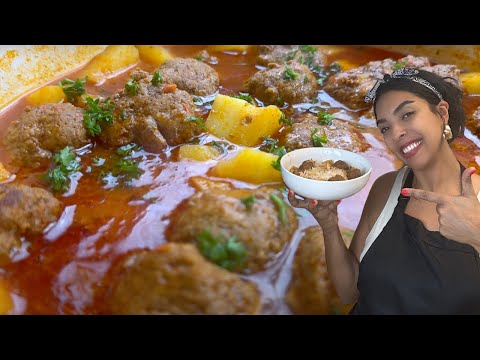 Middle Eastern Meatballs. Learned this dish from an Egyptian Grandmother!