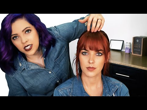 How To Train Your Bangs...(SUPER EASY) Brush Linked in description!
