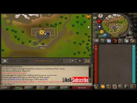 How to get Dwarf Cannon Back in OSRS