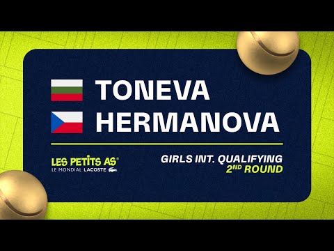 Les Petits As 2023 | Girls International Qualifications 2R | Eleonora Toneva vs Tereza Hermanova