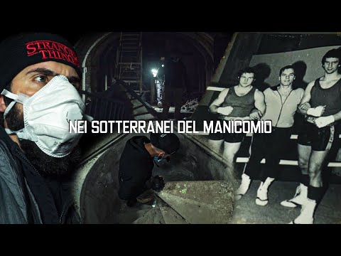 LOST IN THE DARK IN THE BASEMENTS OF THE ABANDONED ASYLUM!