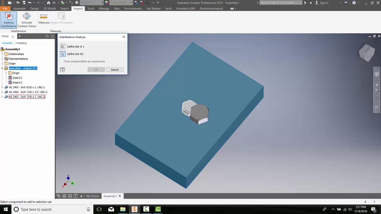15 Analyzing Assemblies for Interference