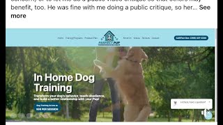 Dog Training Website Critique - Don Kimes' Perfect Pup Dog Training