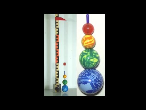 Impulserhaltung beim Astroblaster (1057 bzw. 2359 fps)