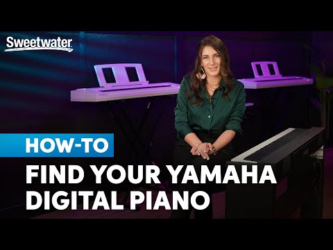How to Choose Your Yamaha Digital Piano: Piaggero & P-series Keys