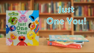 Sesame Street - Just One You | 123 Read 4 Me | Reading for Kids