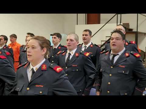 ACTO DIA DEL BOMBERO VOLUNTARIO EN CORONEL MOLDES - CORDOBA