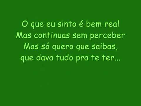 MYTH - Dava Tudo Para Te Ter Aqui Letra..