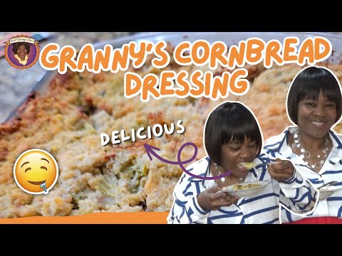, title : 'How to Make The Best Granny's Cornbread Dressing for Thanksgiving| Thanksgiving Recipes