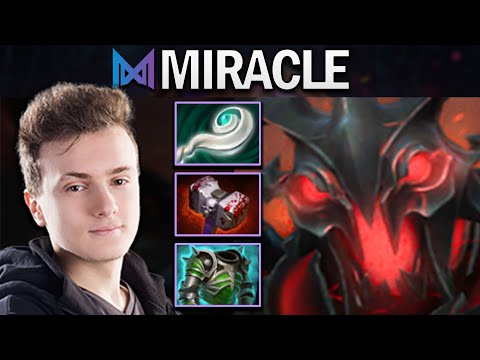 NIGMA.MIRACLE SHADOW FIEND COME BACK FROM FEEDING - DOTA 2 7.25 GAMEPLAY