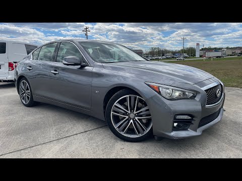 2015 Infiniti Q50 Sport 3.7 V6 POV Test Drive & Review #NBCRMAG.COM