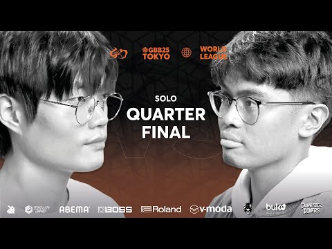 DEN 🇨🇦 vs WING 🇰🇷 | Grand Beatbox Battle 2025: World League | Solo Quarter Final