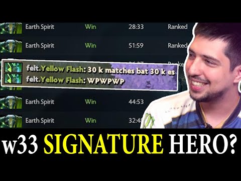 w33 CAN WE ALREAY SAY THIS IS A SIGNATURE HERO? | Dota 2 Pro Players Clips