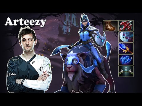 Arteezy - Luna Safelane | Dota 2 7.30e Gameplay