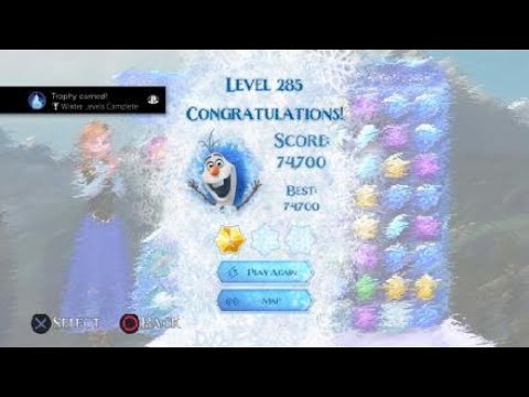 Frozen Free Fall: Snowball Fight level 285 final winter