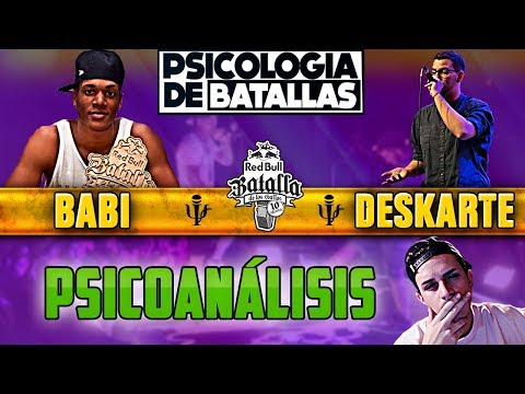 BABI vs DESKARTE | PSICOANÁLISIS | ¿RED BULL FAVORECE CON LAS TEMÁTICAS?