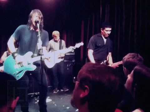Foo Fighters at Velvet Jones Santa Barbara, CA 1.28.11