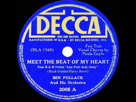 1938 Ben Pollack - Meet The Beat Of My Heart (Paula Gayle, vocal)