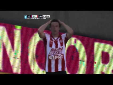Unión tuvo el empate. Tigre 2 - Unión 1. Fecha 21. Primera División 2015.FPT.
