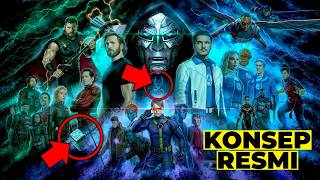 POSTER RESMI AVENGERS DOOMSDAY RILIS. SESUAI BOCORAN YANG BEREDAR
