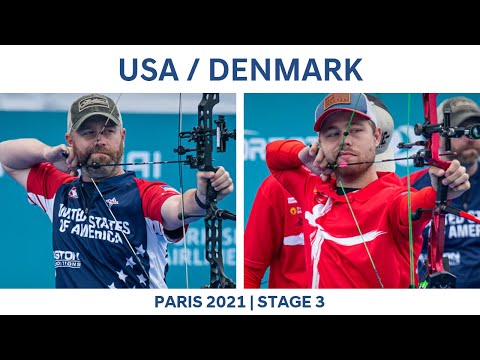 USA v Denmark – compound men's team gold | Paris 2021 Hyundai Archery World Cup S3