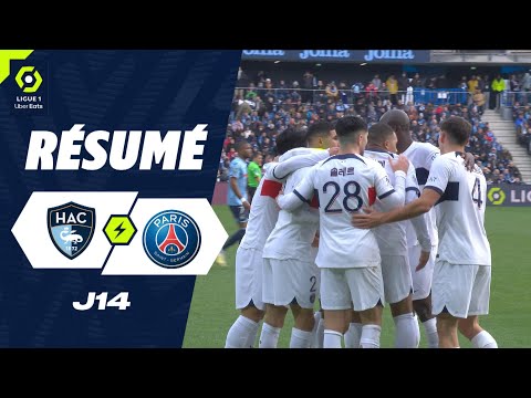 HAVRE AC - PARIS SAINT-GERMAIN (0 - 2) - Résumé - (HAC - PSG) / 2023-2024
