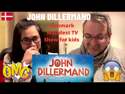 John Dillermand: 🇩🇰Denmark Weirdest TV Show for kids - NielsensTV2 Reacts😱😱