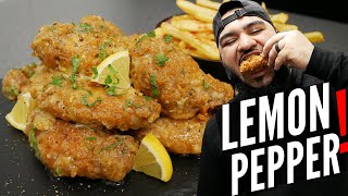 The Best Lemon Pepper Wings Recipe | Wingstop Lemon Pepper Wings