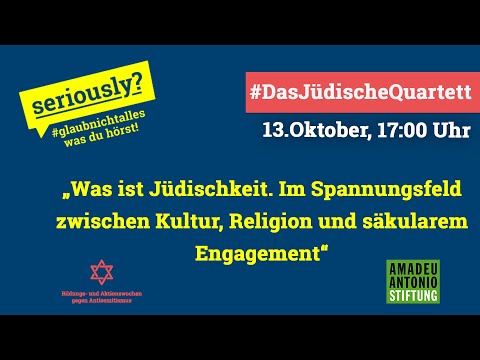 Das Jüdische Quartett #3 – „Was ist Jüdischkeit?"