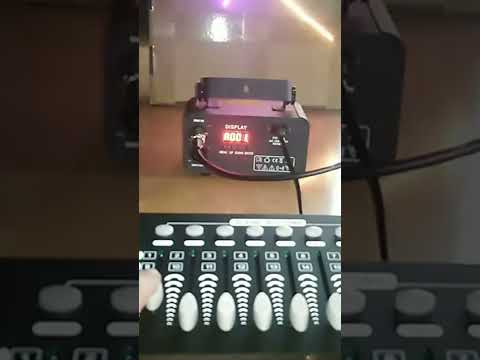 Party Laser with DMX Control Demo #shorts