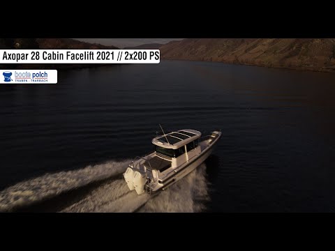 Axopar 28 Facelift 2021 // 2x200PS