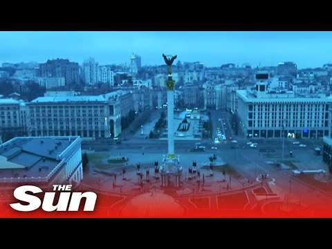 Air raid sirens blare in Ukraine as Putin orders full-scale invasion