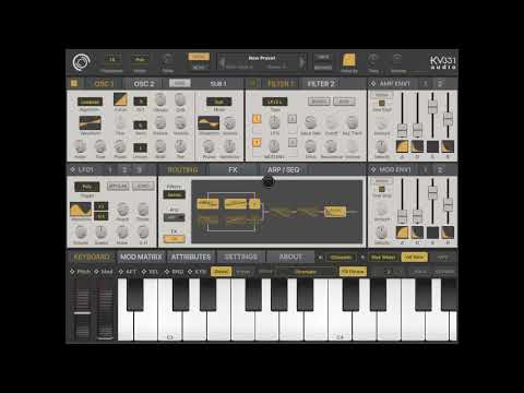 SynthMaster One iOS - Tutorial: Exploring the synth Part 2, UI