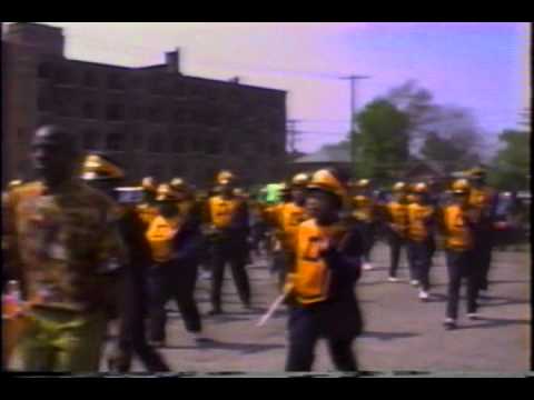 Denby Marching Band and JROTC at Broad St. 1992.wmv