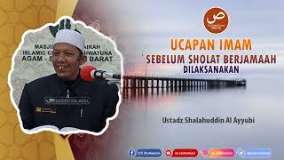 Download lagu ADAB DAN UCAPAN IMAM SEBELUM SHOLAT BERJAMAAH DILAKSANAKAN II Ustadz Shalahuddin Al Ayyubi mp3 Download lagu ADAB DAN UCAPAN IMAM SEBELUM SHOLAT BERJAMAAH DILAKSANAKAN II Ustadz Shalahuddin Al Ayyubi mp3