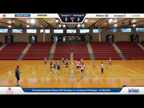 Testspiel Allianz MTV Stuttgart vs. Sm'Aesch Pfeffingen 22.08.20