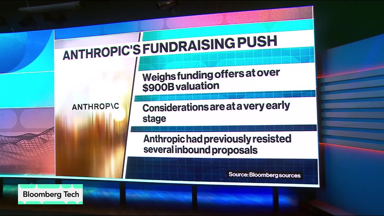 Anthropic Weighs Funding Offers at Over $900 Billion Valuation - Bloomberg Technology