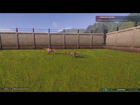 Jurassic World Evolution Small Carnivore Championship