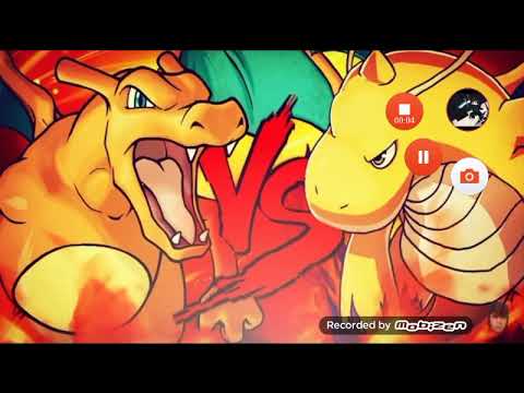Charisard vs dragonait