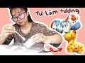 một ngày tự làm rồi tô xong 6 cái tượng gét gô beisme