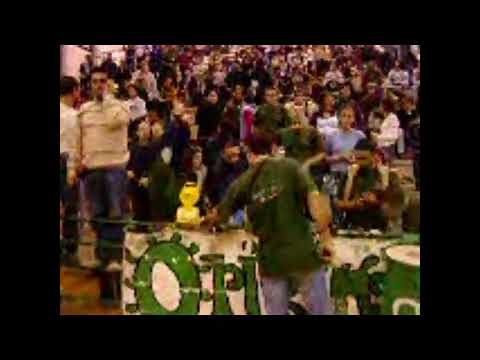 Ultras Avellino basket - original fans  in azione - amarcord