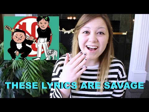 PSY - Fact Assault ft. G-DRAGON ENG Lyric REACTION [ SAVAGE LYRICS ]