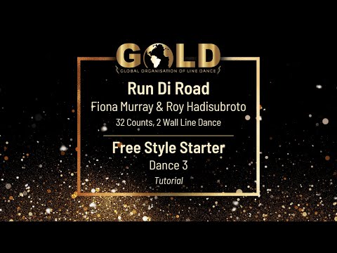 GOLD 2023 Free Style Starter - Dance 3: "Run Di Road" - Tutorial without music