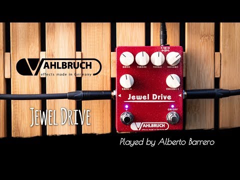 Vahlbruch Jewel Drive, 2 Channel Overdrive pedal, NEW, made in Germany image 2