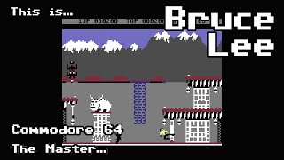 This is Bruce Lee for the Commodore 64