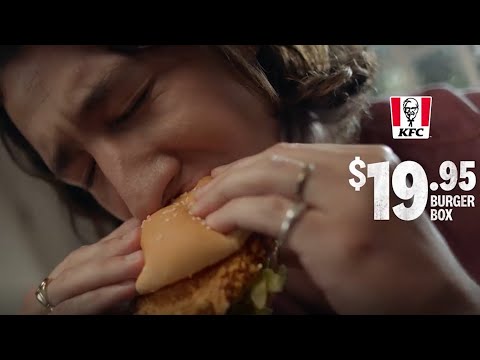 KFC Burger Box using Icona Pop "I Love It" via Music Mill