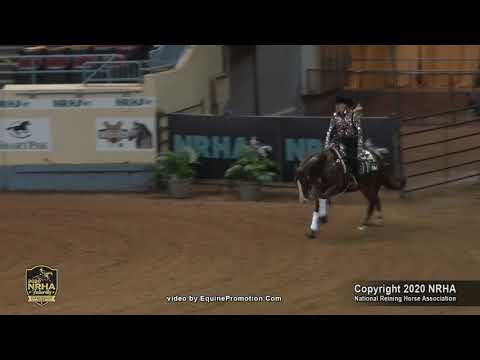 CS Tosmarttoberuff shown by Gina-Maria Schumacher - 2020 NRHA Futurity (NP Finals, Sec. 2)