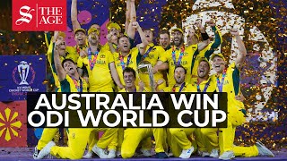Australia defeat India by six-wickets in World Cup