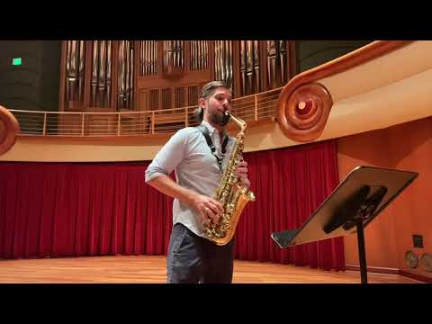 GMEA All-State 2022-23 Alto Saxophone, Concert Band, Lyrical Etude