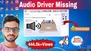 how to download audio driver for windows 7 8 10 || fix sound driver problem in Computer || Driver